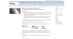 Desktop Screenshot of intevation.net