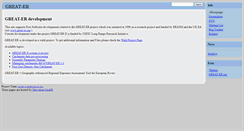 Desktop Screenshot of great-er.intevation.org